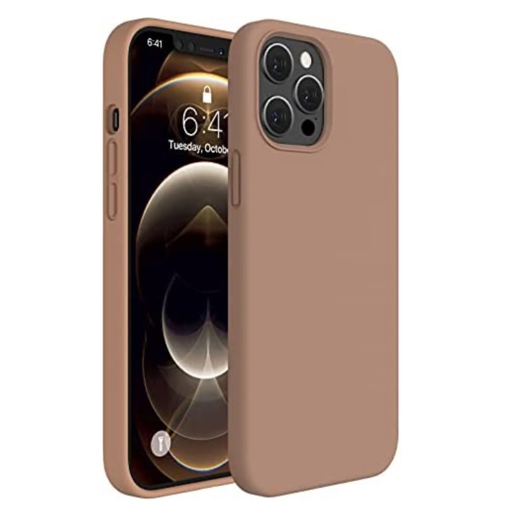 CHOCOLATE SILICONE IPHONE 12 PRO MAX CASE